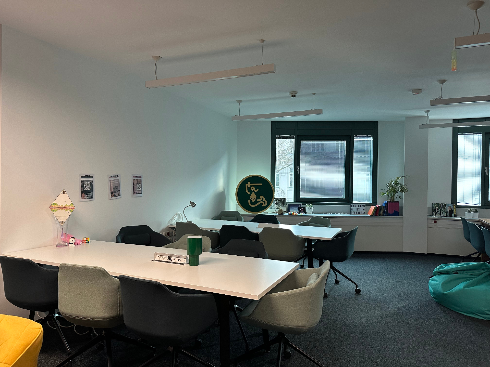 Kolektyw3 coworking space interior view 3
